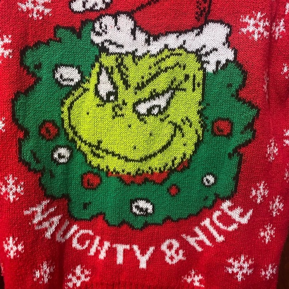 The Grinch Naughty & Nice Sweater - Picture 3 of 8